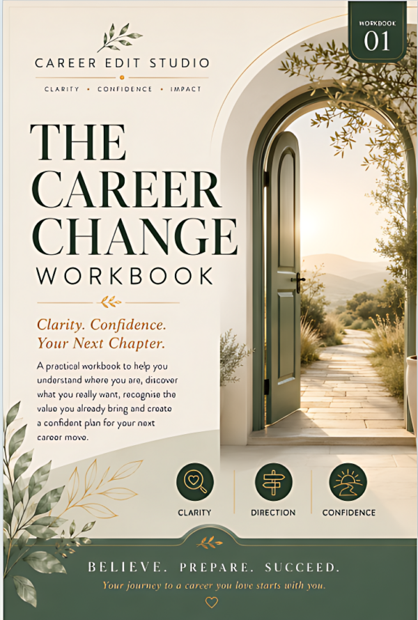 Career Change Workbook 24-page guide